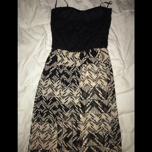 Long Strapless Dress